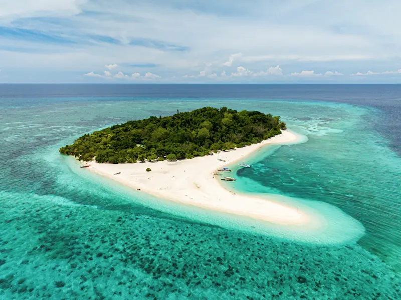 Philippinen, Camiguin, Insel Kleine Insel vor Camiguin.