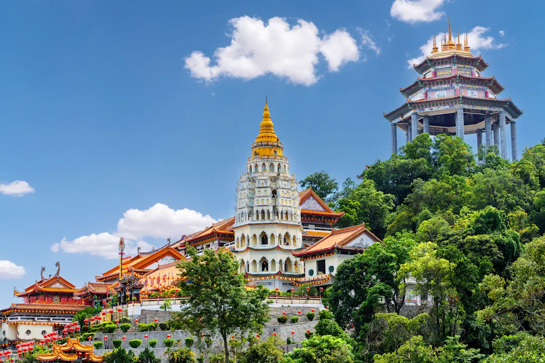 Kek Lok Si Tempel in Penang, Malaysia.

