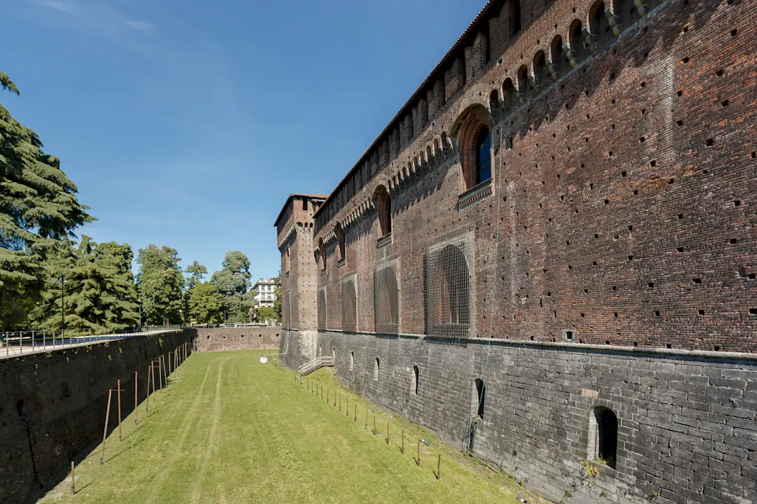Sforza Castle Schloss Sforza ist ein Muss bei Ihrem Mailand Urlaub.