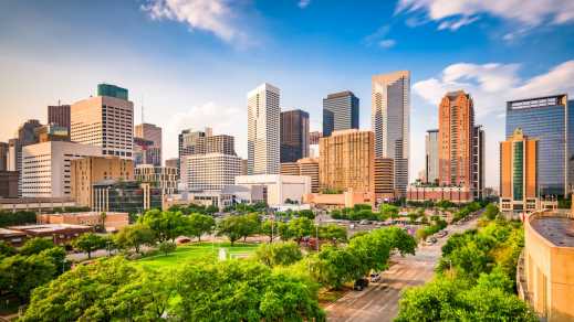 Skyline of Houston Texas 