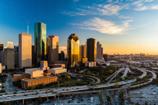 Skyline of Houston Texas 