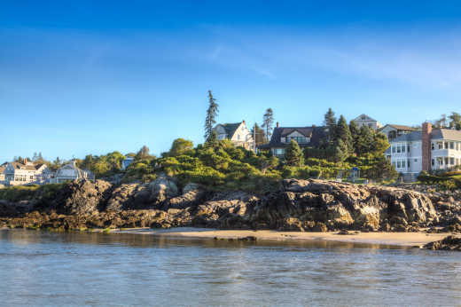 Rocher de Marginal Way, Ogunquit, Maine, États-Unis