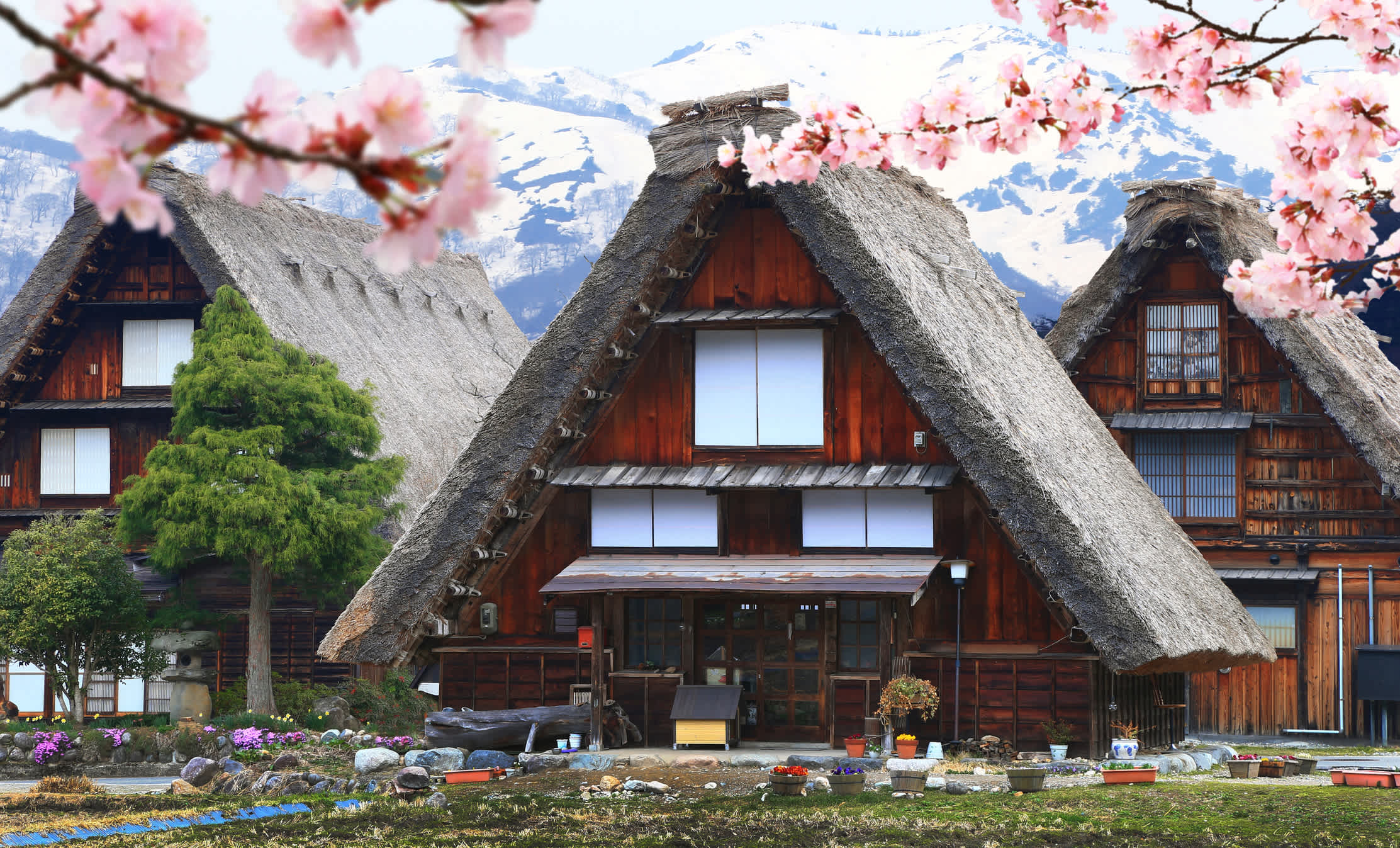 Historische Dörfer von Shirakawago, Japan
