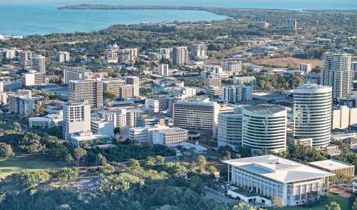 Ville de Darwin en Australie