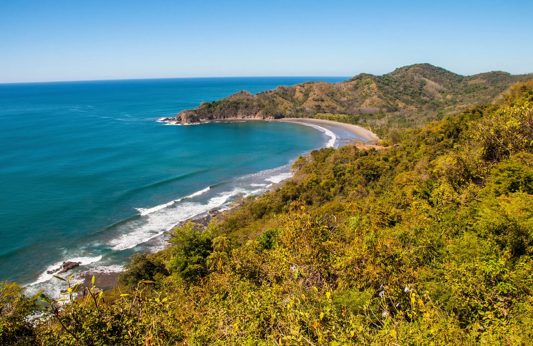 Costa Rica, Samara Plage sauvage
