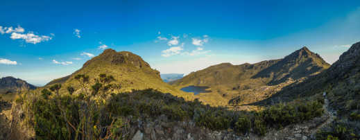 Vue panoramique sur le parc national de Chirripo au Costa Rica à explorer au départ de San José.