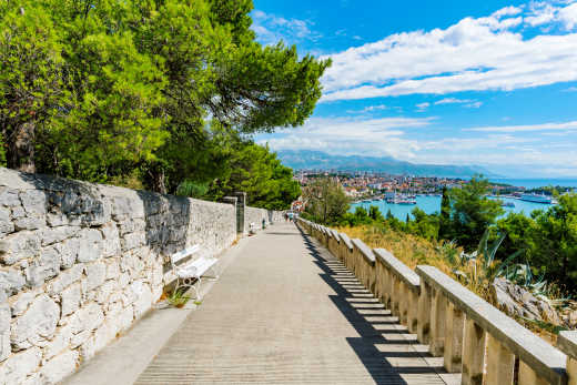 Marjan Hill Nature Park in Split, Kroatien