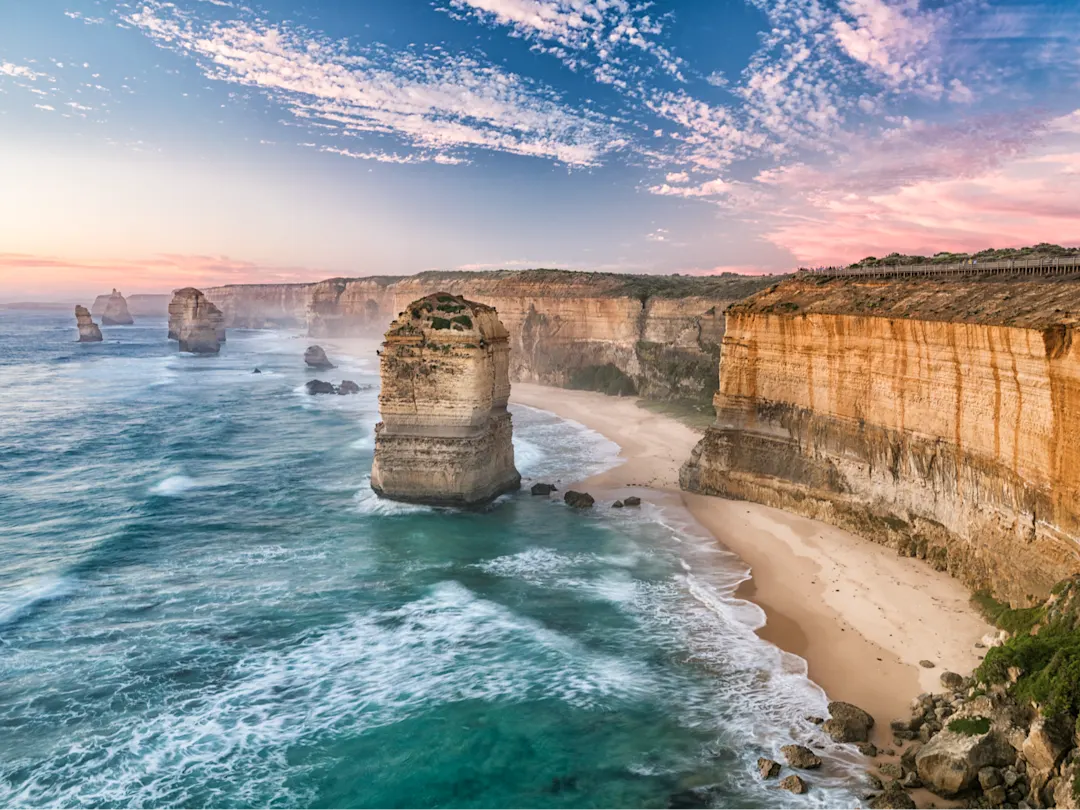 Zwölf Aposteln, Great Ocean Road, Victoria, Australien.

