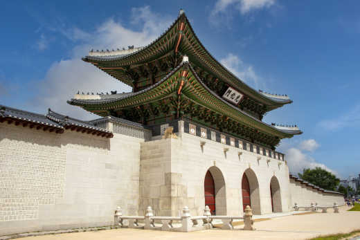 Koreanischer Palast in Seoul