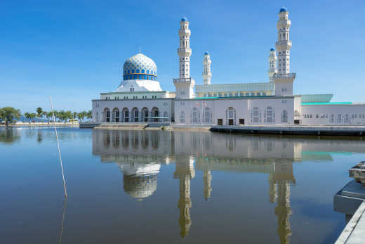 Aufnahme der Kota Kinabalu City Moschee