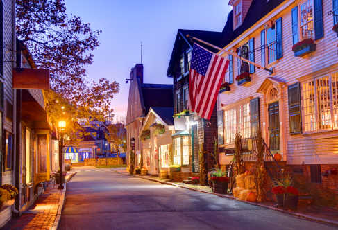 Newport in Rhode Island in den USA
