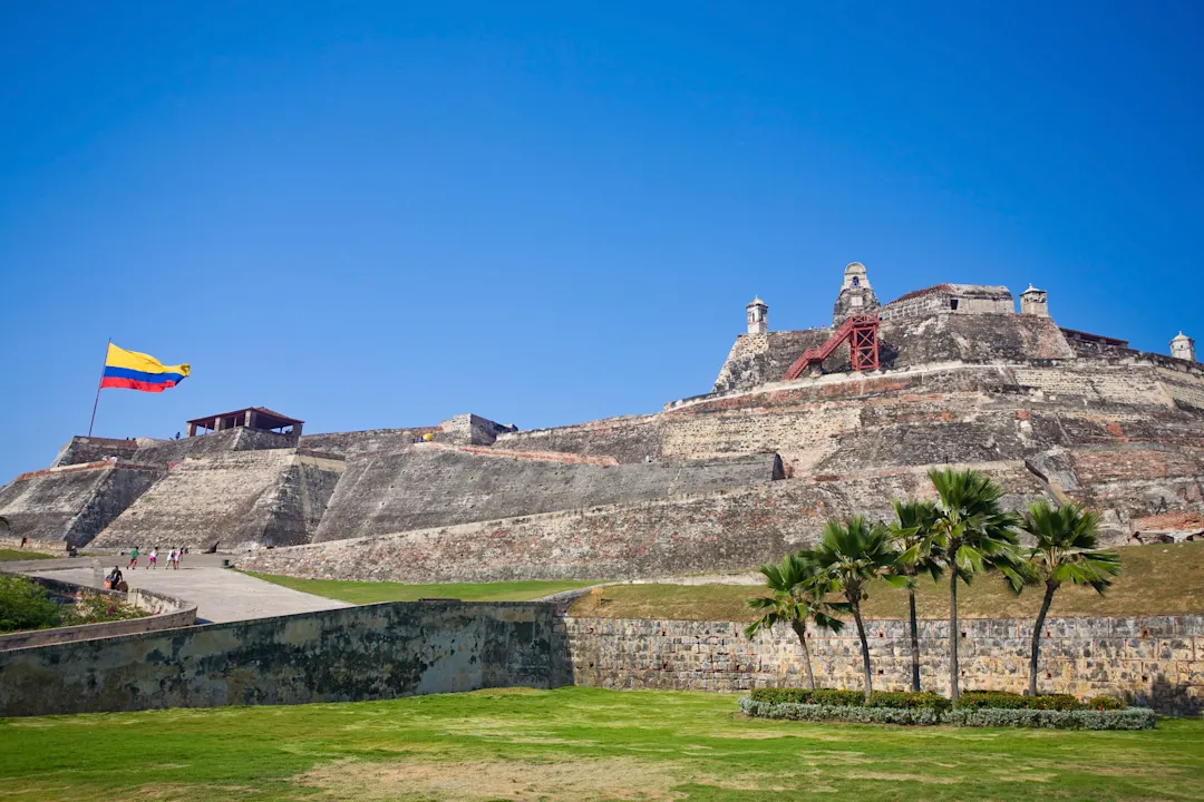 Suedamerika Kolumbien Cartagena Castillo de San Felipe de Barajas Cartagena Castillo de San Felipe de Barajas