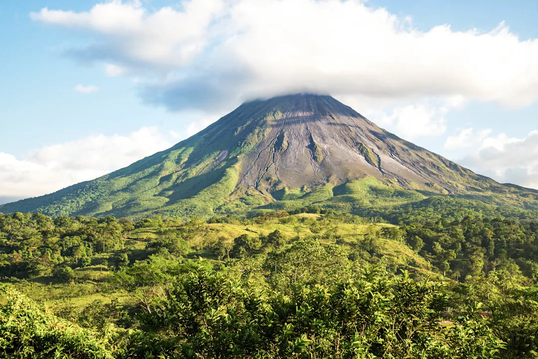 Blick auf den Vulkan Arenal, Costa Rica