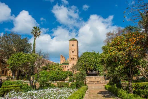 Découvrez les jardins andalous à Rabat au Maroc