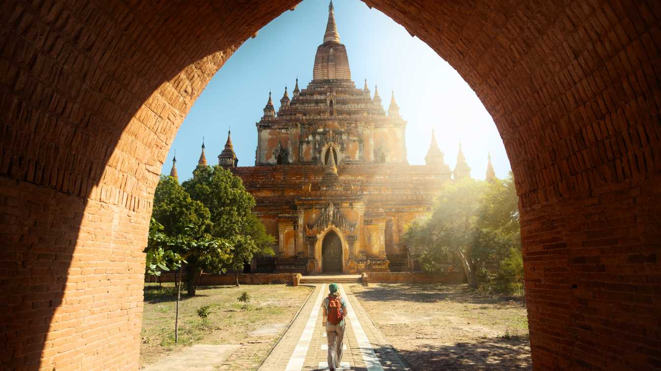 Entdecken Sie auf einer Asien Rundreise die schönsten Tempel.