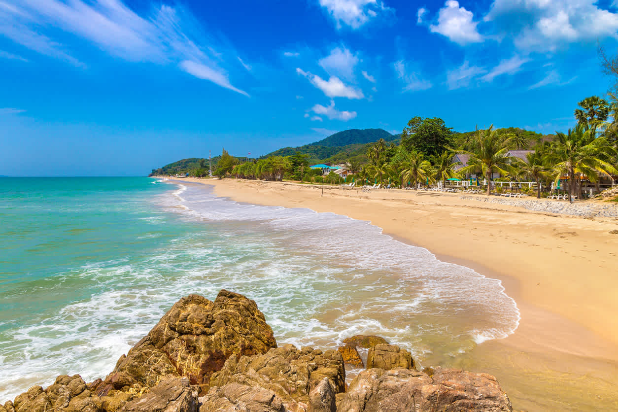 Plage de Klong Nin sur l'île de Koh Lanta