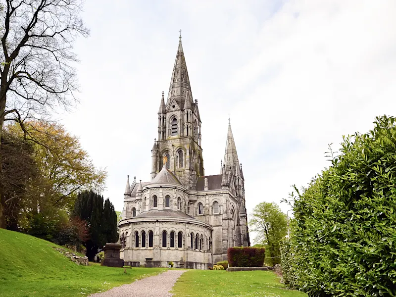 Cork, Irland Die St. Fin Barre's Kathedrale in Cork, Irland.