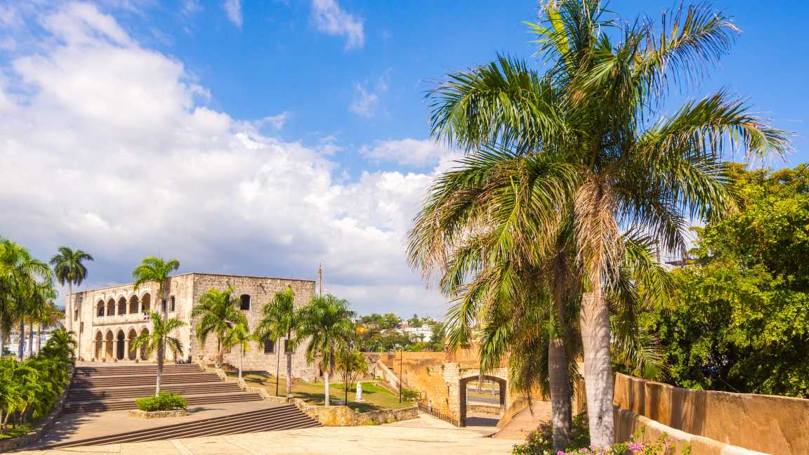 Koloniale zone in Santo Domingo Dominicaanse Republiek