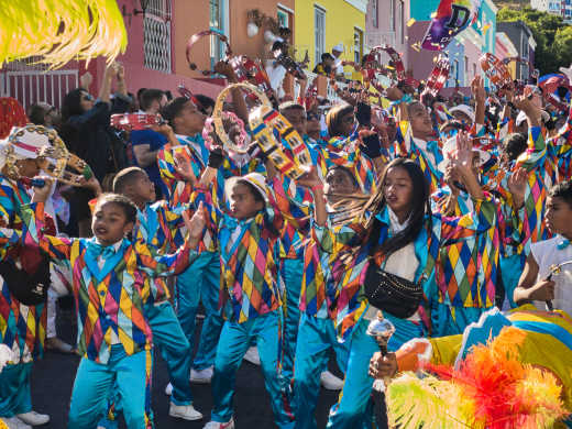 Carnaval in Kaapstad - de "Kaapse Klopse" Carnaval