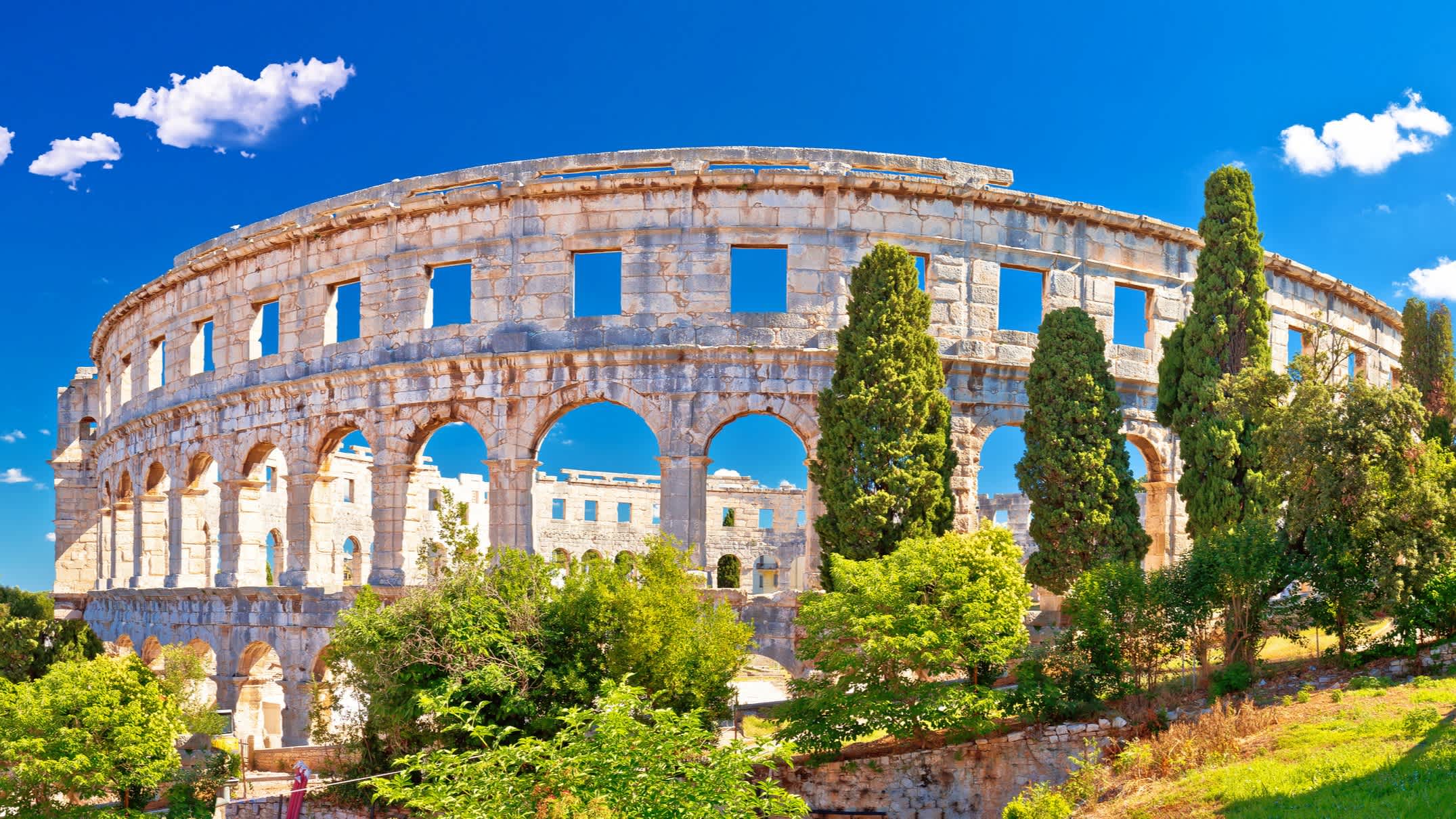 Römische Amphitheater in Pula, Region Istrien, Kroatien