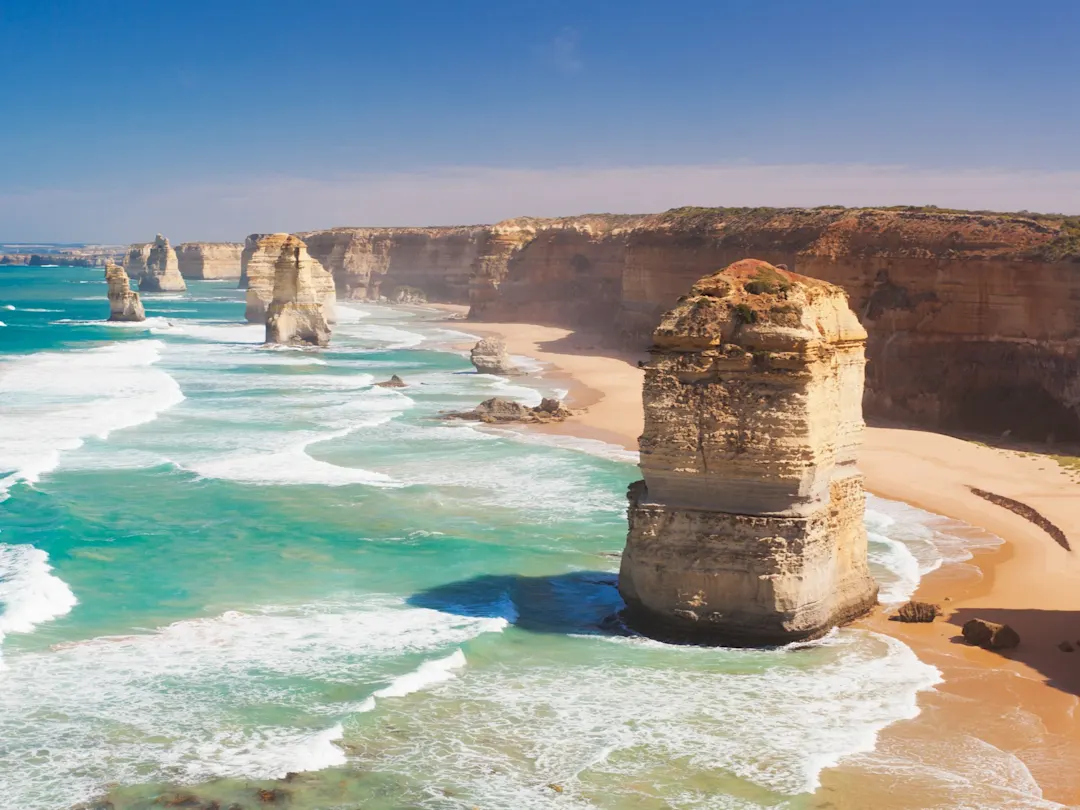 Twelve Apostles-Bergkette in Australien


