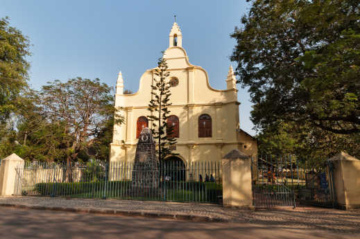 Découvrez l'église Saint-François à Cochin en Inde