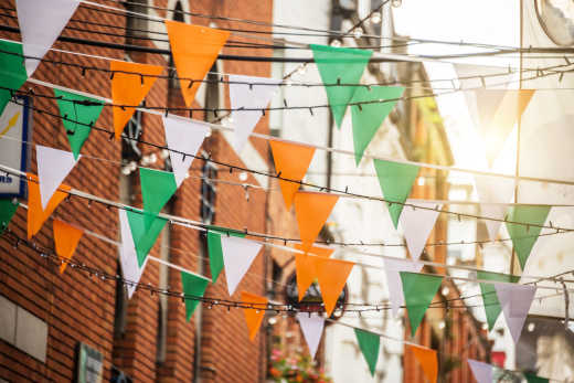 Nationale feestdag - St. Patrick's Day in Ierland