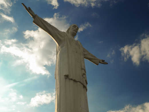 Statue du Christ Roi "Cristo Rey" à Cali en Colombie