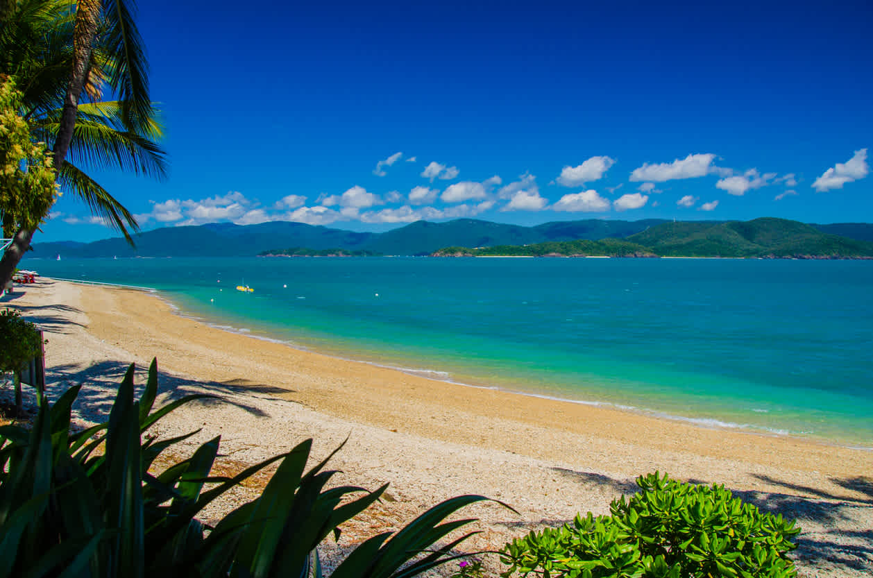 Gönnen Sie sich in Ihrem Whitsunday-Islands-Urlaub einen Ausflug nach Daydream Island.