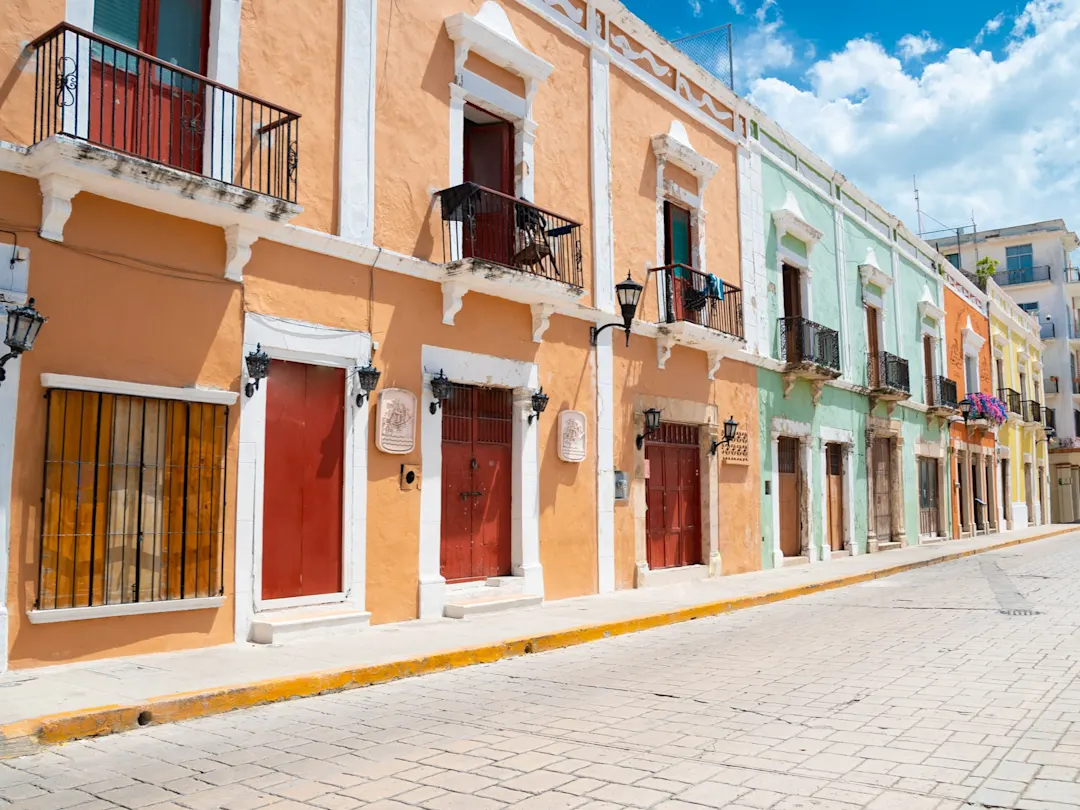  Unabhängigkeitsplatz in der Altstadt von Campeche