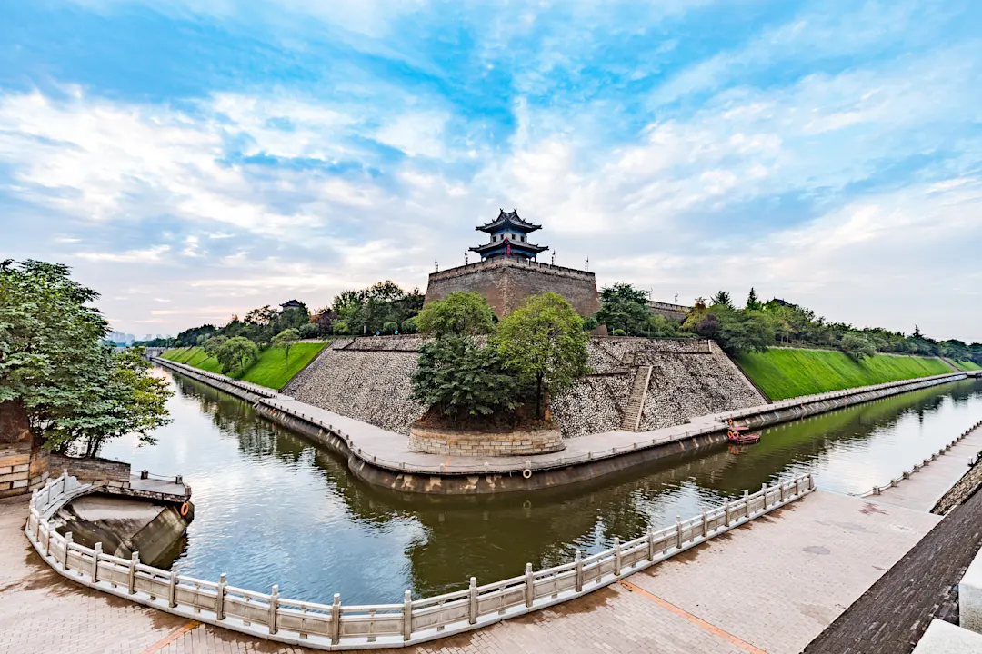 Asien China Xi'an City Wall China Xi'an City Wall