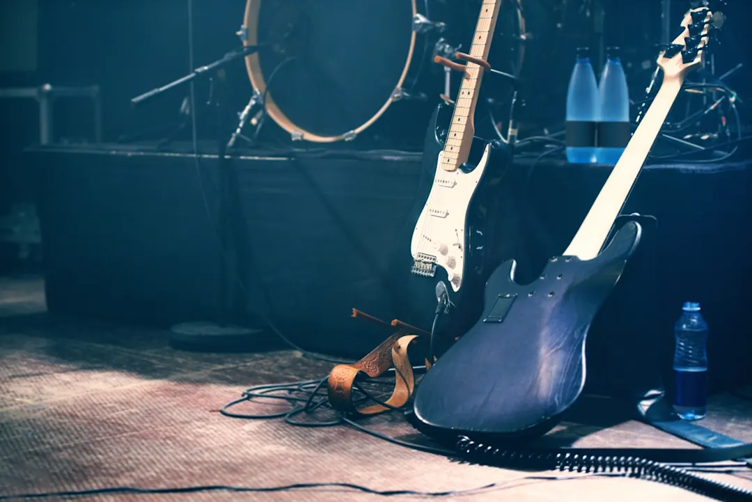Electric Guitar Warten zum Spielen