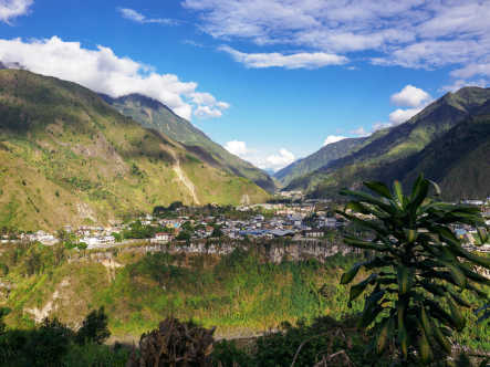 Le village de Papallacta en Équateur