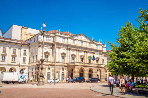 La Scala is een cultureel hoogtepunt tijdens uw vakantie in Milaan.