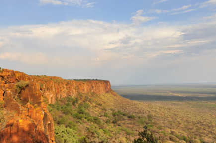 Waterberg Nationaal Park in Namibië