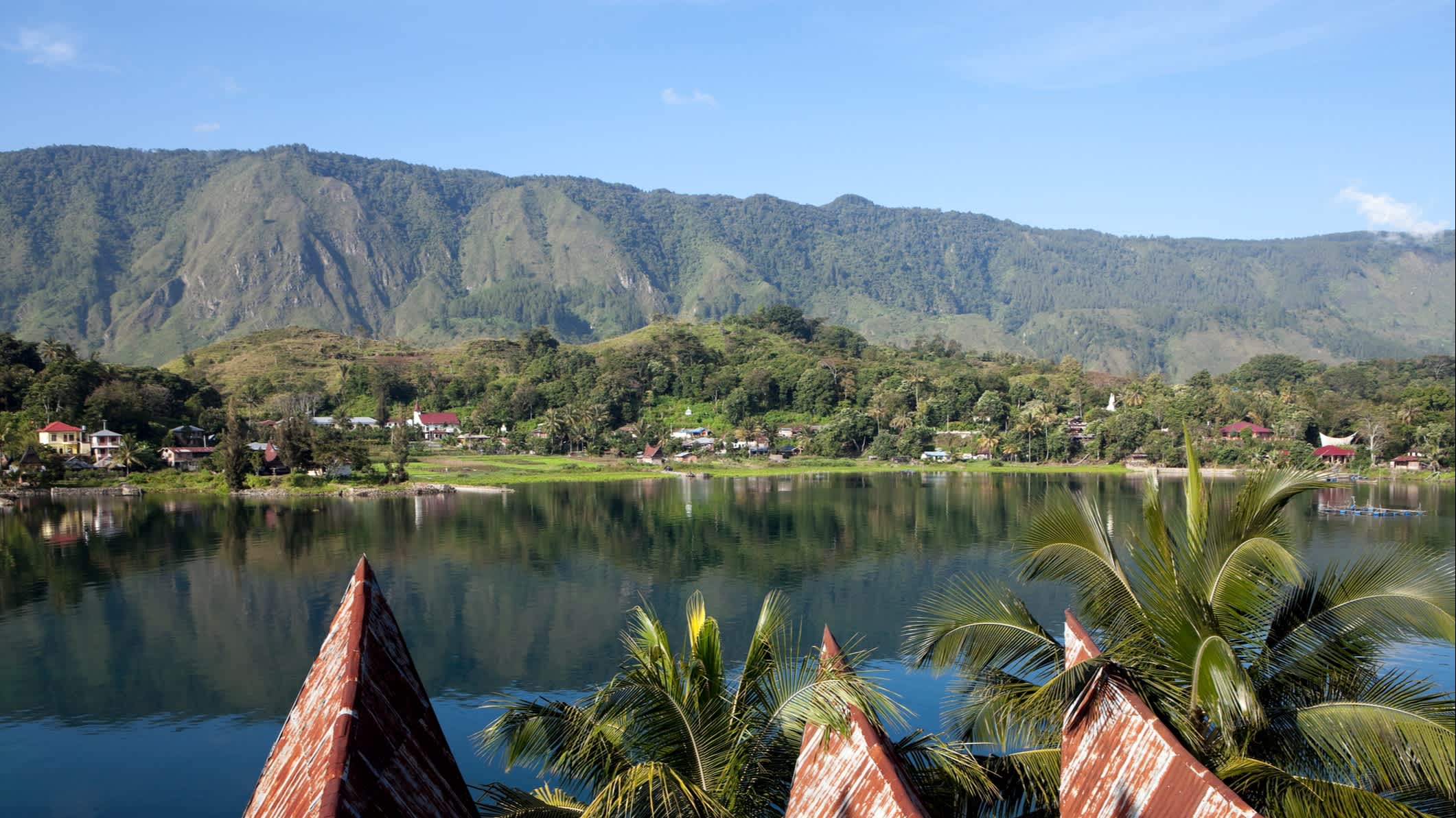 Photo du lac Toba à Sumatra
