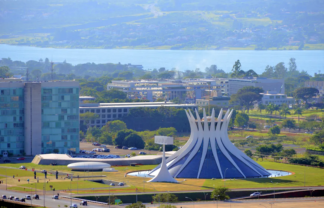 Brasilien, Brasilia, Kathedrale Die moderne Kathedrale von Brasília