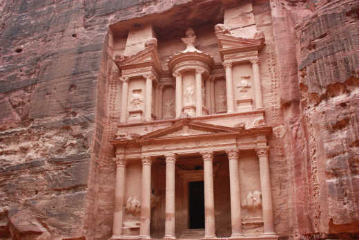 Khazne al-Firaun - ein Muss bei einer Petra Reise