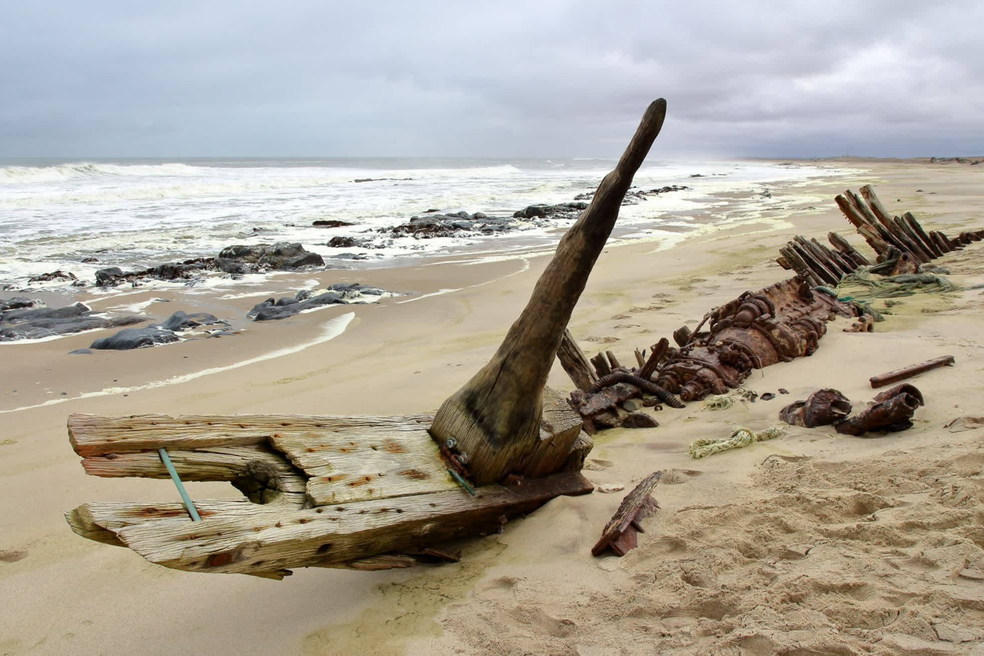 Schiffswrack an der Skeleton Coast