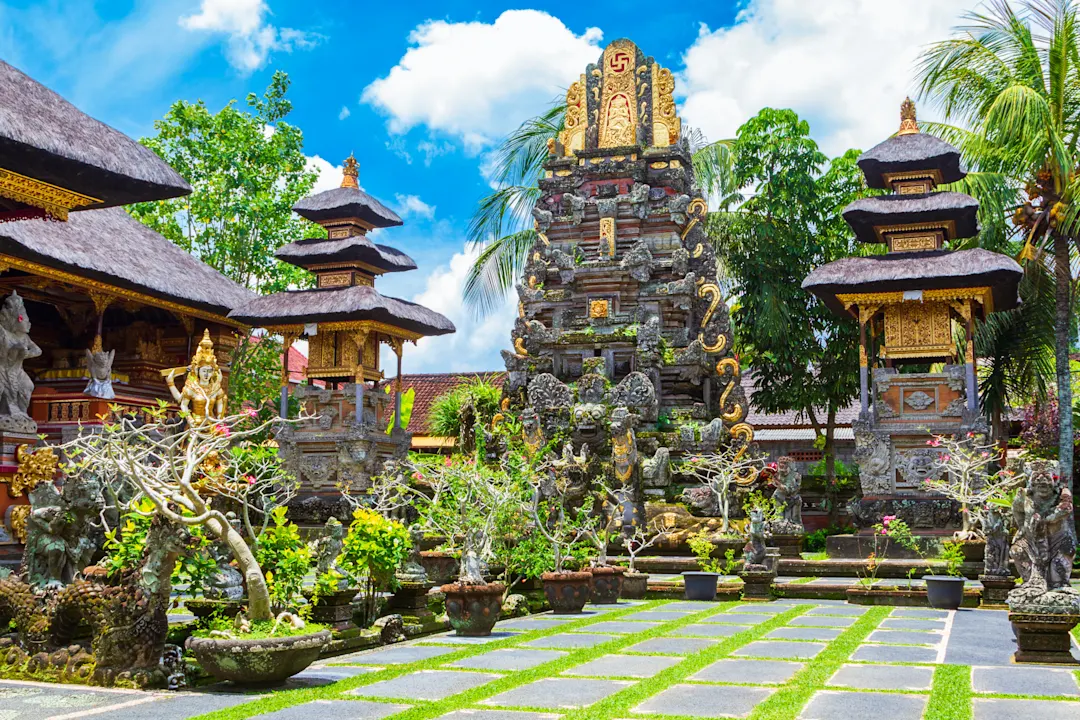 Asien Bali Ubud Saraswati Temple Bali Ubud Saraswati Temple