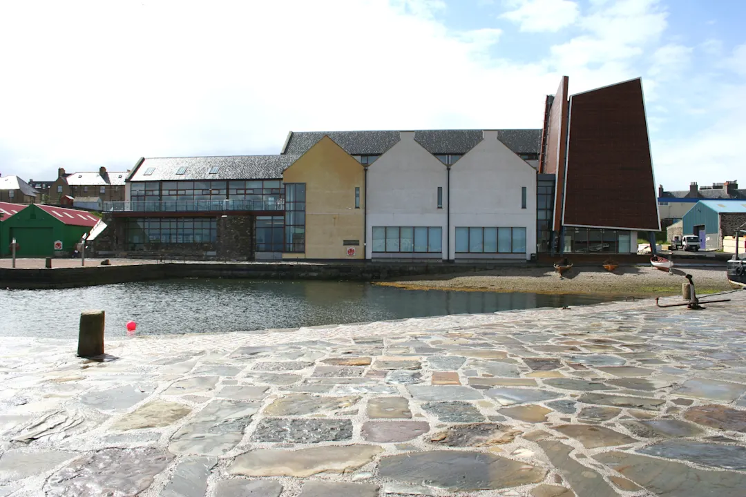 Shetland Museum, Shetland Inseln, Schottland Museum am Wasser