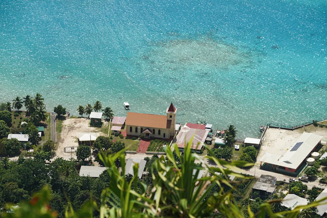 Dorf Tereia – Insel Maupiti – Französisch-Polynesien