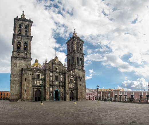 Bild des Zócalo mit Kathedrale