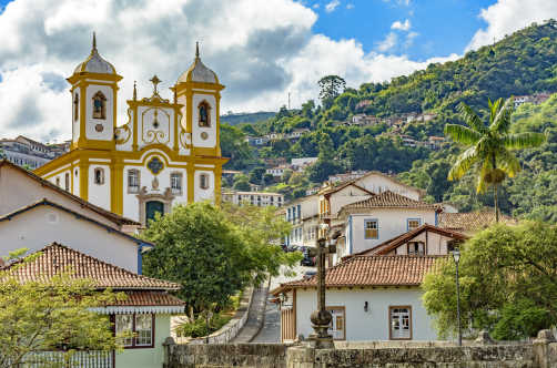 Ouro Preto eine besondere Stadt in Brasilien