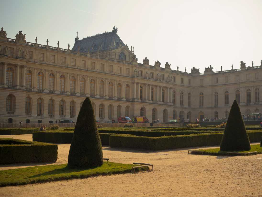 Versailles in the sunlight