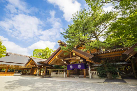 Photo du sanctuaire d'Atsuta à Nagoya