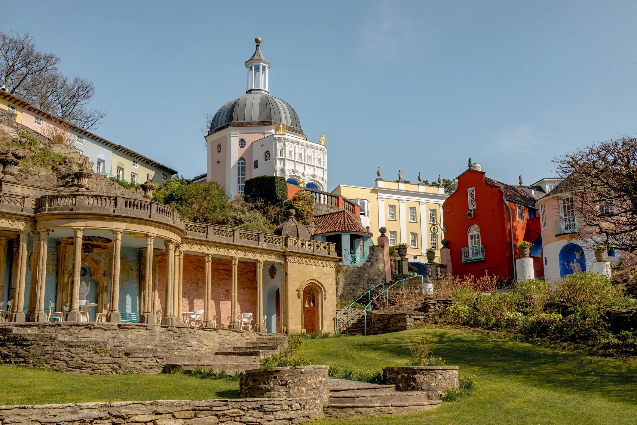 Wales, Gwynedd, Portmeirion