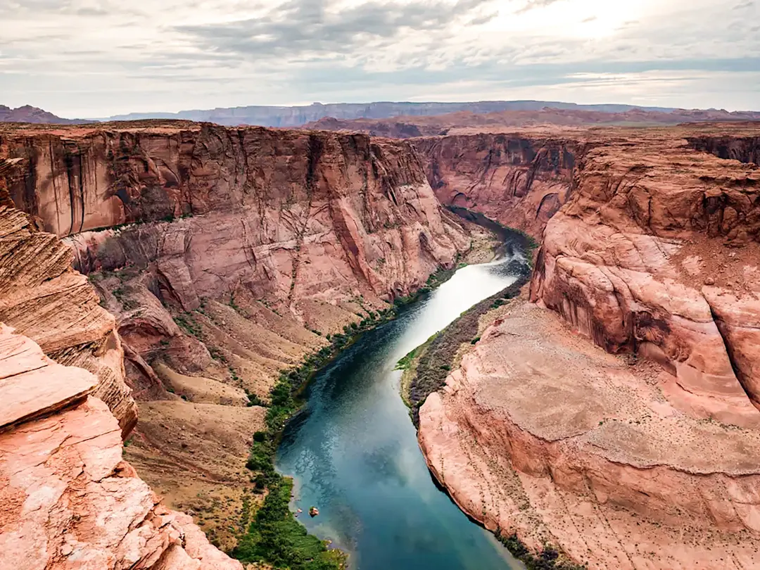 Grand Canyon Nationalpark mit Colorado River in den USA