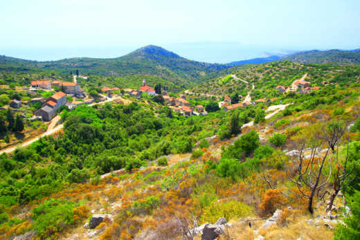 Besuchen Sie das alte Dorf Brusje während Ihres Aufenthalts in Hvar.