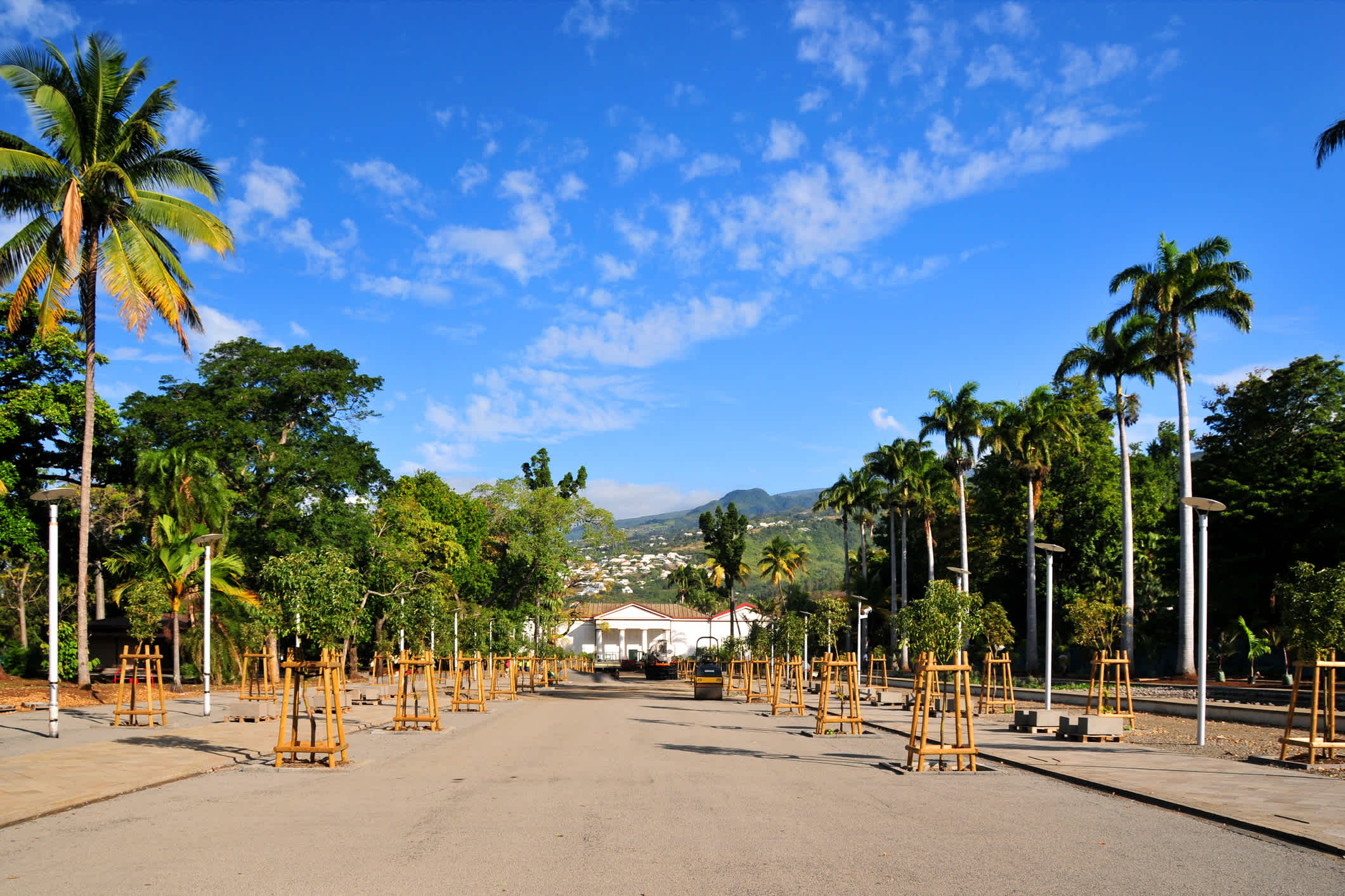 Der Staatsgarten von Saint-Denis auf La Réunion